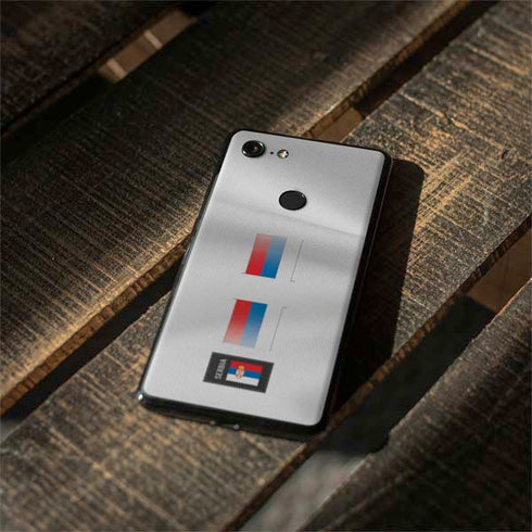 Serbia Soccer Flag Google Pixel 3 Skin